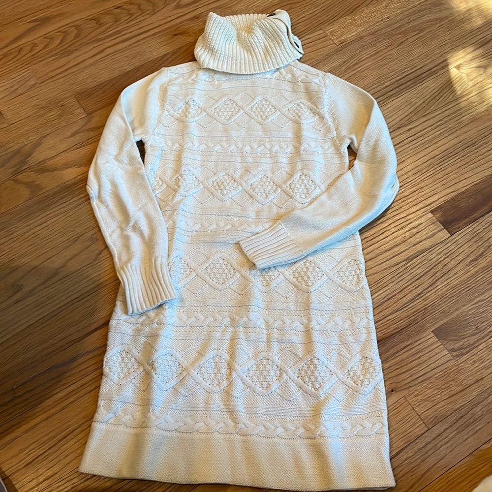 NWT- Gap Kids sweater dress-size XXL/14-16-cream color-so soft and stylish!